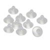 18mm/0.7" Furniture Desk Glass Transparent Anti-Collision Suction Cups Sucker Hanger