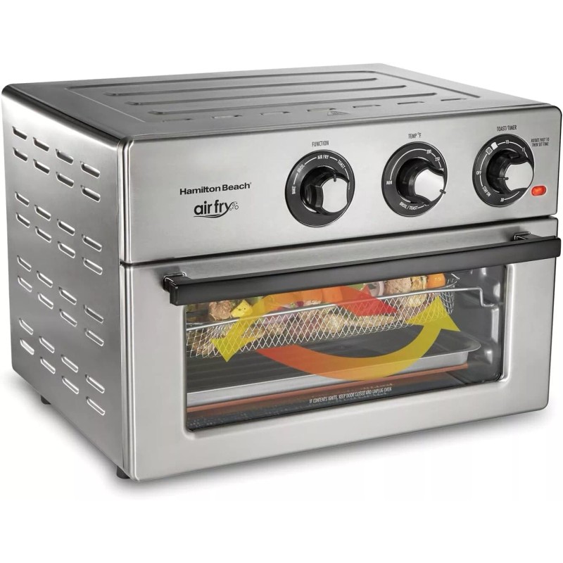 HAMILTON BEACH AIR FRYER COUNTERTOP TOASTER OVEN 31225 *NEW