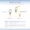 canal 4°C 151136153002 K10 Yellow Gold (YG) Earrings