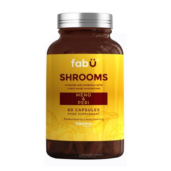 FabU R&R Shrooms Meno & Peri 60 Capsules