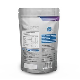 NAIMA Citra Mg 300 g, Sabor Fresa-Limón | Suplemento en Polvo 100% Puro y Natural a Base de Citrato de Magnesio, Inulina de Agave, Colágeno Hidrolizad