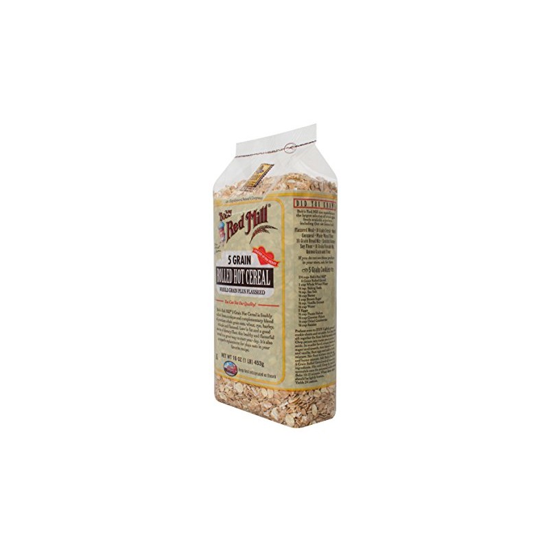 Bob's Red Mill 5 Grain Rolled Hot Cereal, 16-ounce