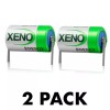 Battery 2 PACK - Xeno XL-050F 3.6V 1/2 AA 1.2Ah