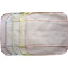 Sweet and Koton Cloth Napkins, Plain, Pastel Colors, Set of