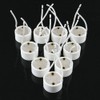 Fjiangyi 50 PCS GU10 Halogen Light Lamp Holder Wire Connector