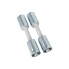 Wisepick 6PCS Air Conditioning #6#8#10 AC Fitting Set Straight Aluminum