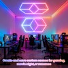 Alolight Hexagon LED Garage Lights RGB, 14 Pack, Music Sync,