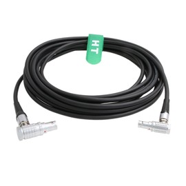 HangTon Cable for DJI Ronin 2 Tethered Control Handle to RS2 RS3 Pro Communication Expansion Adapter Camera Focus Control Right Angle 6 Pin to 6 Pin 10M