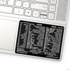 Synerlogic Word/Excel Windows Shortcut Sticker | Reference Guide Keyboard Shortcut