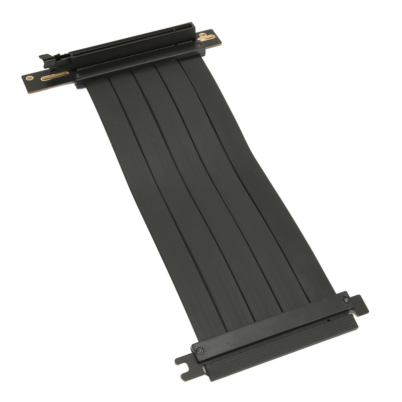 PCIE 4.0 X16 Riser Cable High Speed Flexible 90 Degree
