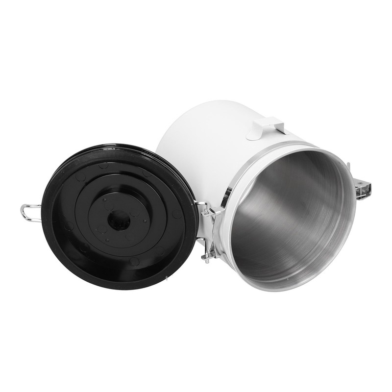 Sealing Container with Spoon Stainless Steel Coffee Beans Canister with