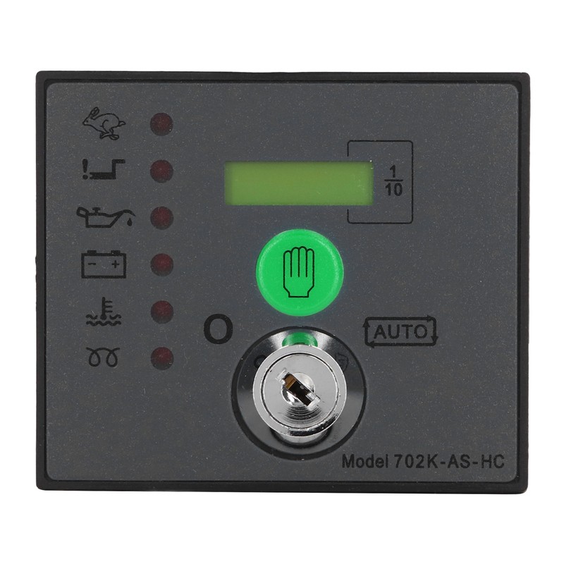 Generator Control Module Auto Start LED Indicator LCD Screen Genset