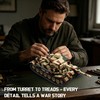 honchoes Tiger P Tank Building Set, WW2 Military Tank Model