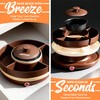JoyMech Cheese & Chocolate Fountain Machine with 4-Section Food Trays,