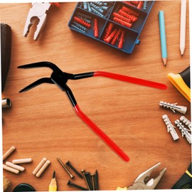 Housoutil Convenient Manual Metal Bender Tool for Flattening and Bending Light Keels Tight Spaces Non- Double Handle for Improved Efficiency and Easy