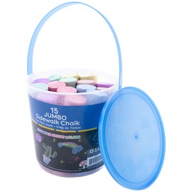 BAZIC Jumbo Color Chalks (15/Bucket)