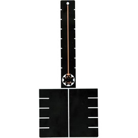 One Putt Ruler-Professional Golf Putting Alignment Training Aid-Precision T-Ruler for Perfect Stroke Path - Aluminum Practice Tool for Indoor/Outdoor Use-Improve Accuracy & Lower Scores