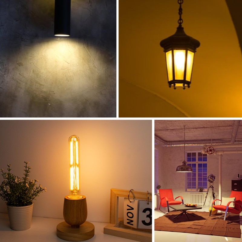 Sphoon Tubular Light Bulb 7.3 Inch Dimmable T10 LED Bulb