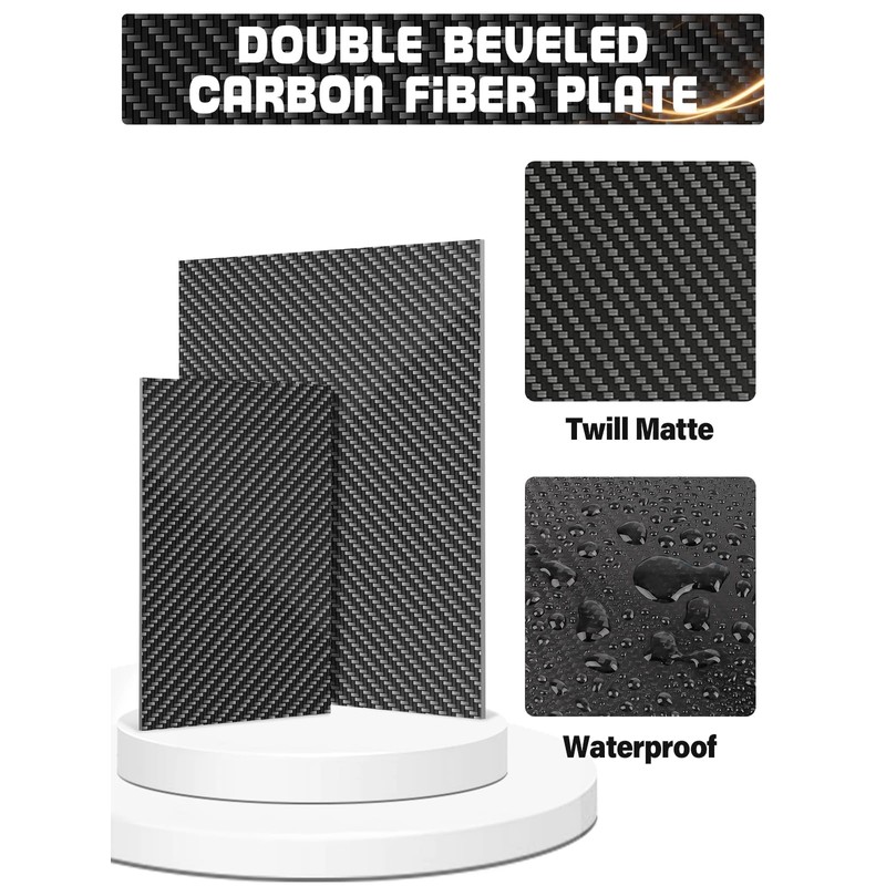 100% 3K Carbon Fiber Sheet Lanstics Carbon Fiber Plate Carbon