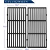 Leship 17.5" Grates Replace for Weber 7637 Spirit I &
