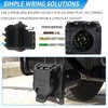 4 & 7 Pin Trailer Tow Wiring Harness Connector 2C3Z-13A576-DA