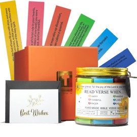 Tarro con versículo bíblico para mujeres, regalo del día de la madre para mamá, regalo de cumpleaños para mujeres, regalos cristianos de graduación religiosa para mujeres para ella, apoyo emocional