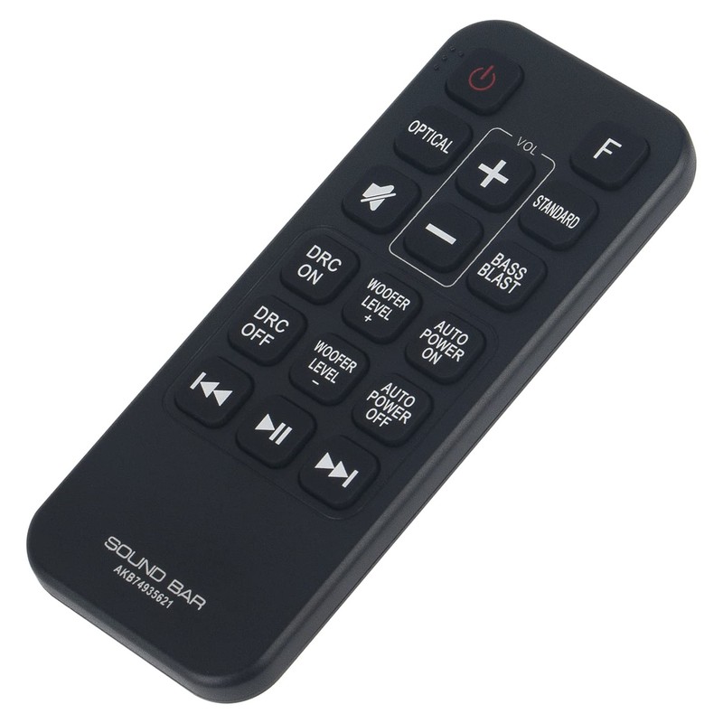 ALLIMITY AKB74935621 Remote Control Replacement for LG Soundbar SJ2 SJ2.AEUSLLK