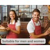 Clay Roberts Chefs Apron, Black, Cooking and Baking Apron for