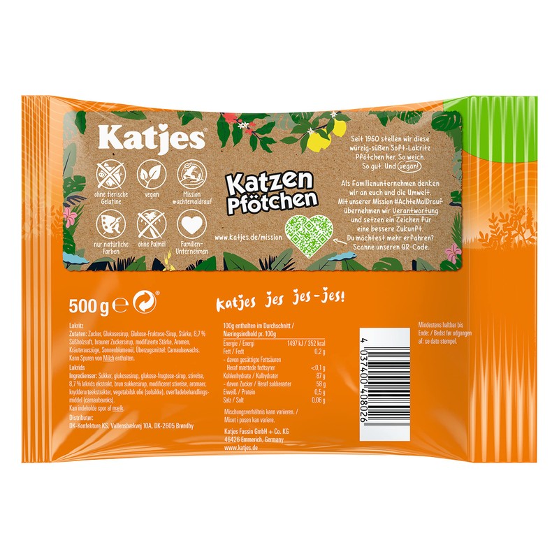 Katjes Katzen Pfötchen