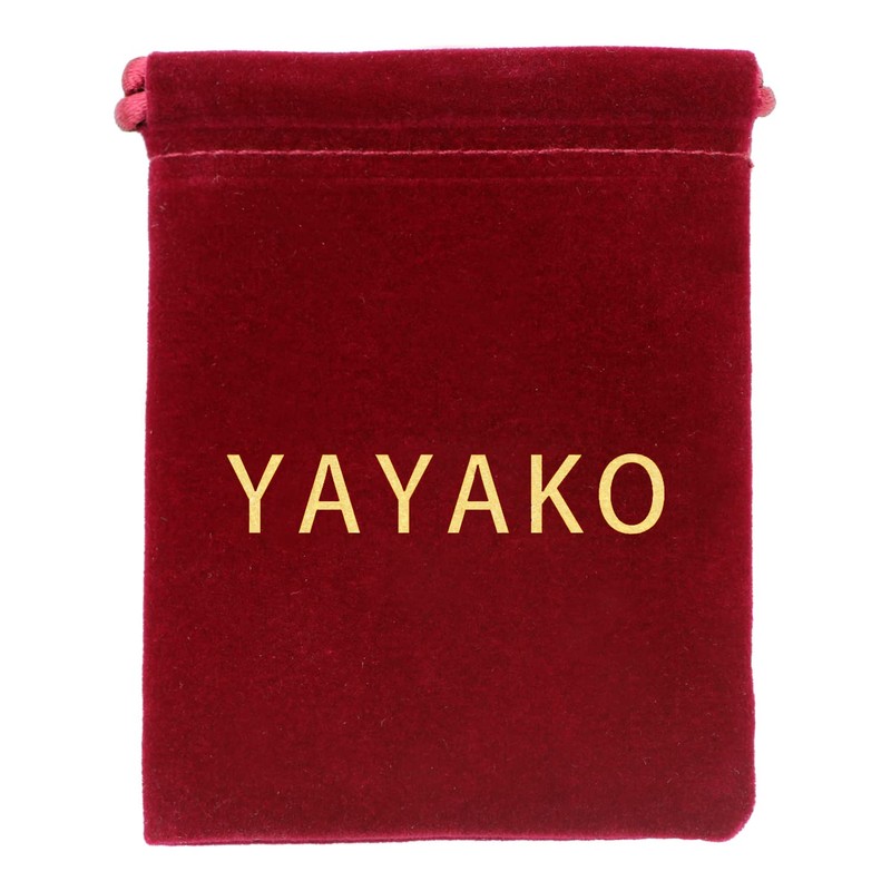 YAYAKO Stainless Steel Golden Retriever Dog Necklace Chain Pendant 18K