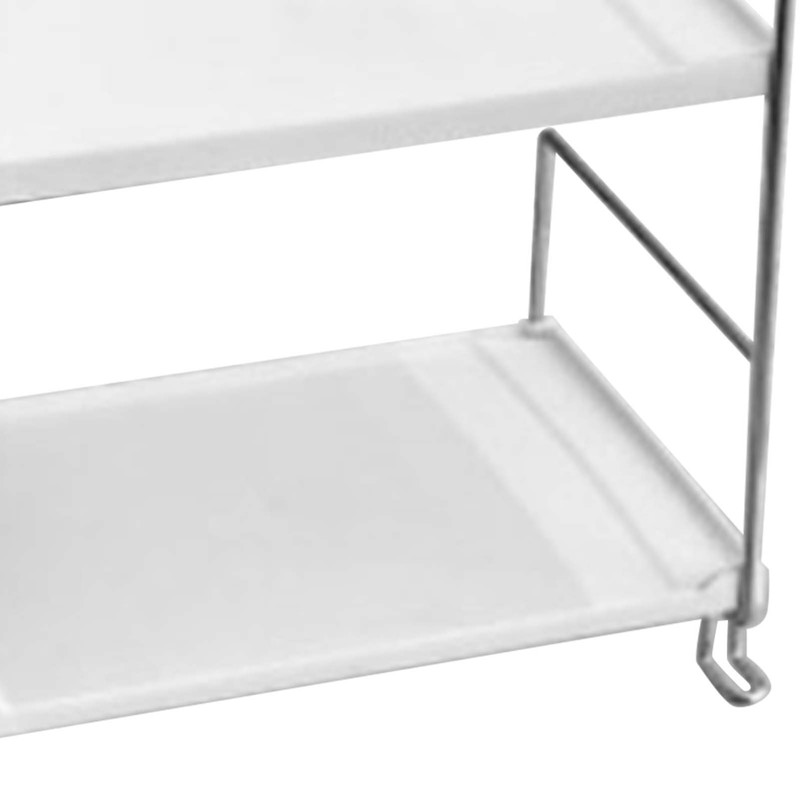 2 Tier Countertop Organizer Nordic Style Large Space Removable Cabinet