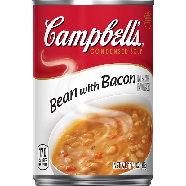 Campbell'sÂ Condensed Bean with Bacon Soup, 11.25 Ounce (Pack of 12)