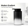 Gradient Frosted Glass Foaming Hand Soap Dispenser, 11.6 Oz