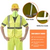 A-SAFETY High vis Reflective Mesh safety Vest ANSI Class 3
