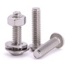 1/4"-20 x 1-1/2" Stainless Steel Button Head Socket Cap Screws