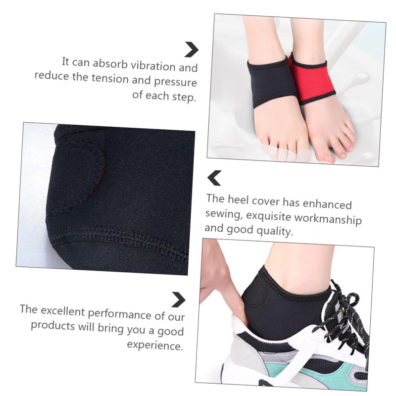 Ipetboom Neoprene Ankle Sleeves Non-slip Heel Protectors for Adults Comfortable