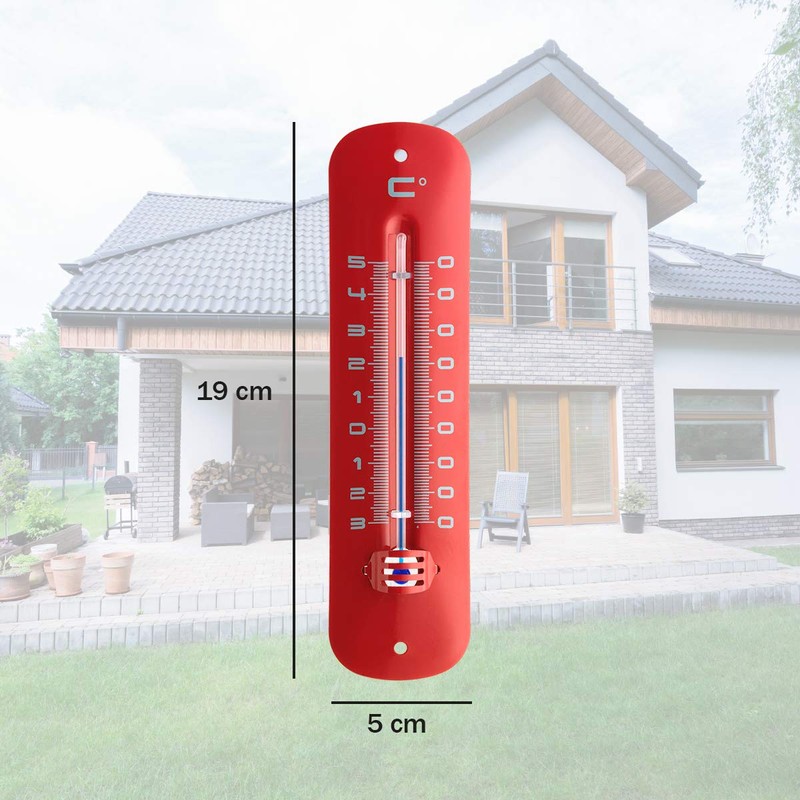 TFA Dostmann 12.2051.05 Indoor and Outdoor Thermometer for Measuring Outdoor