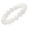 RUIQLXHANG 10mm Moonstone Bracelet for Women Men,Natural Stone Moonstone Chakra