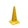 Agility Dog Sports Multi Cone with Holes, 50 cm, Yellow