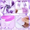 Purple Bow Birthday Party Decorations Purple Bow Happy Birthday Banner