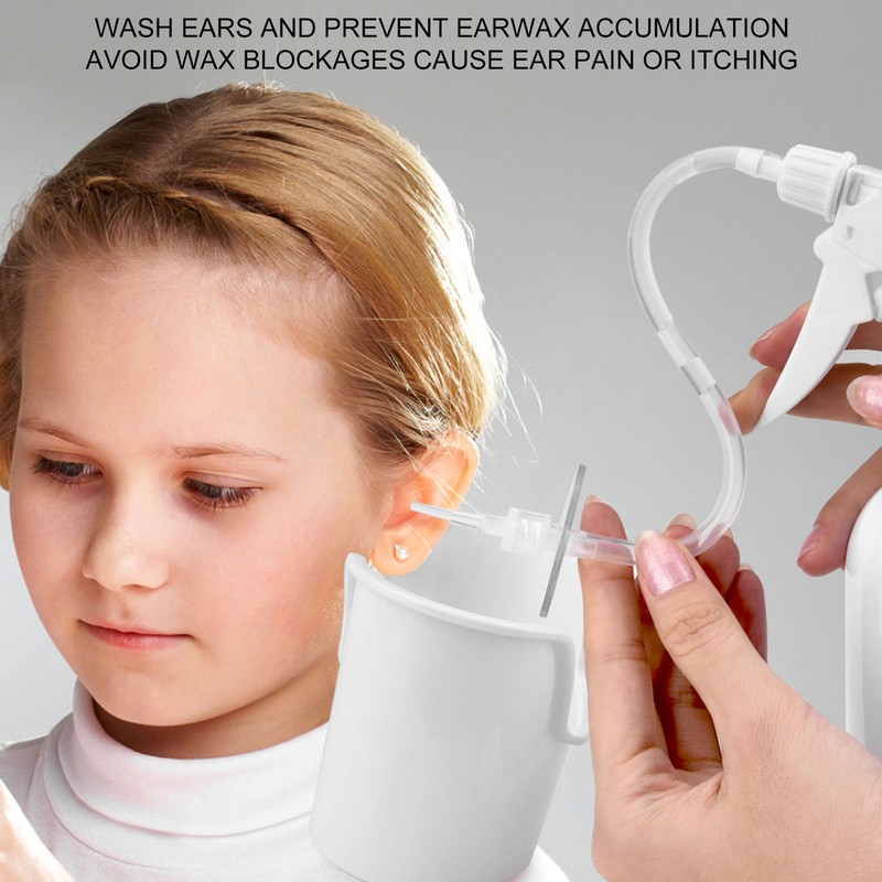 Ear Washer Cleansing Kit Conical Shaped Wax Removal 7 Nozzle