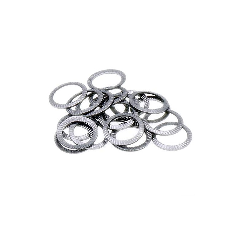 M20 (20mm) Locking Washer (Serrated) - Stainless Steel (A2) (Pack