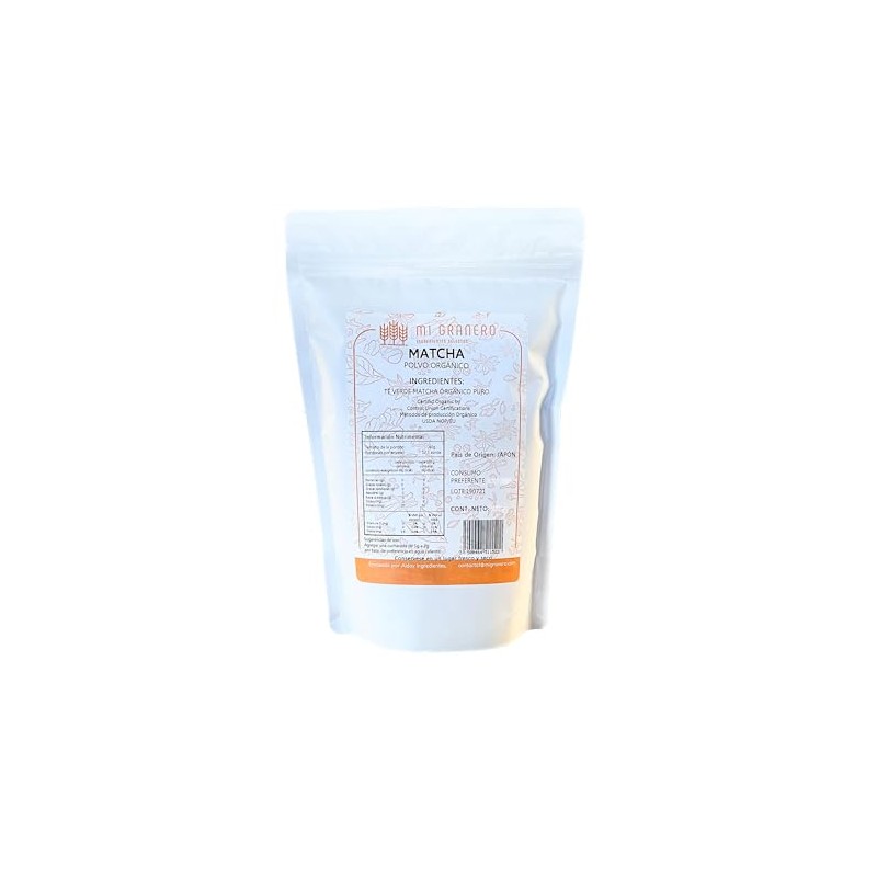 Té Matcha Orgánico Puro 250 gramos