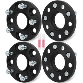 ECCPP 4PCS 5x4.5 Wheel Spacers Hub Centric 15mm 5 Lug 12x1.25 66.1mm hub bore Compatible with for 370Z 2009-2021 for Altima 2002-2022 for Juke 2012-2017