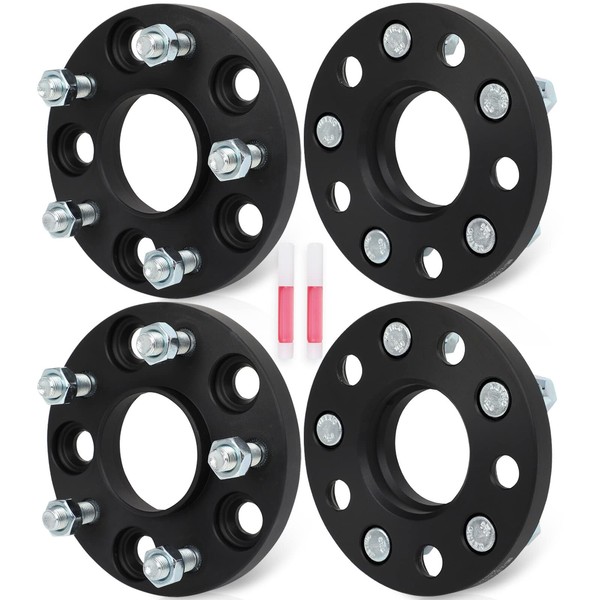 ECCPP 4PCS 5x4.5 Wheel Spacers Hub Centric 15mm 5 Lug