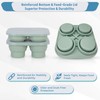 UR Happy Place Silicone Freezer Tray with Lid - Stackable