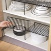 Kitchen Storage Shelf Rack, Spice Rack Expandable Cabinet Organization Storage,