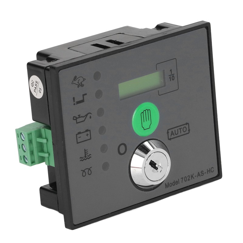 Generator Control Module Auto Start LED Indicator LCD Screen Genset