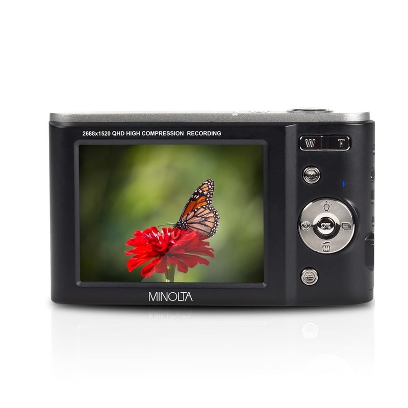Minolta MND20 44MP Digital Camera – 2.7K Ultra HD Video,