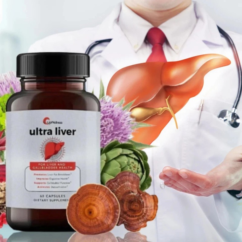 Ultra UpWellness Ultra Liver Supplement for Liver Health and Gallbladder